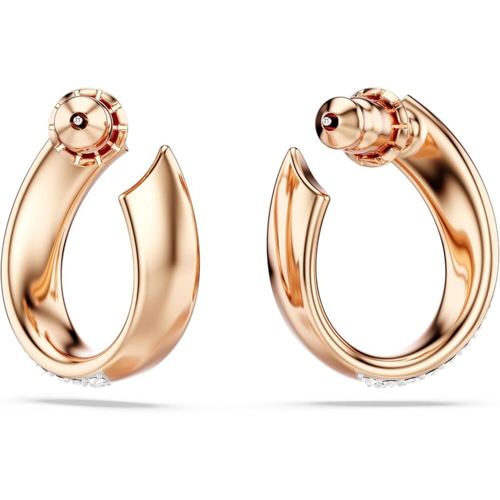 NWOT Swarovski Exist Rosegold Crystal Earring - Picture 6 of 16